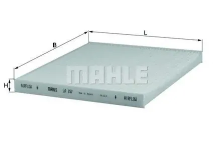 KNECHT/MAHLE LA157 Фильтр салона