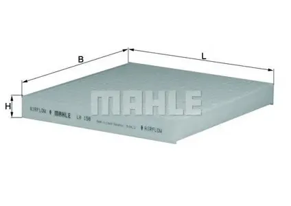 KNECHT/MAHLE LA158 Фильтр салона