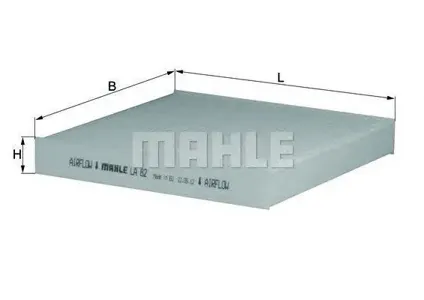 KNECHT/MAHLE LA82 Фильтр салона