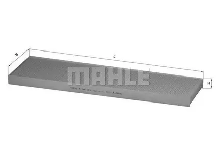 KNECHT/MAHLE LA85 Воздушный фильтр салона 575x161x32 Mercedes Atego