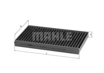 KNECHT/MAHLE LAK197 Фильтр салона угольный