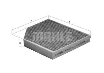 KNECHT/MAHLE LAK386 Фильтр салона Audi A4,A5 2007=> с актив.углем
