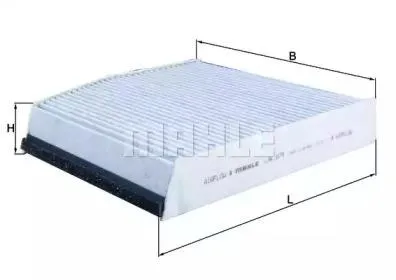 KNECHT/MAHLE LAK879 Фильтр салона угольный