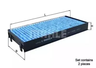 KNECHT/MAHLE LAO221S Фильтр салона