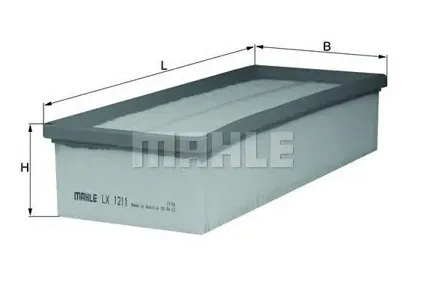 KNECHT/MAHLE LX1211 Воздушный фильтр