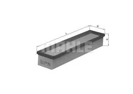 KNECHT/MAHLE LX1258 Воздушный фильтр