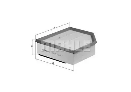 KNECHT/MAHLE LX12891 Воздушный фильтр