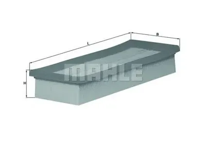 KNECHT/MAHLE LX1601 Воздушный фильтр Fiat PANDAPUNTO 03-
