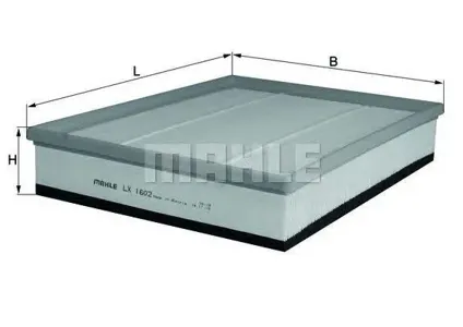 KNECHT/MAHLE LX1602 Воздушный фильтр