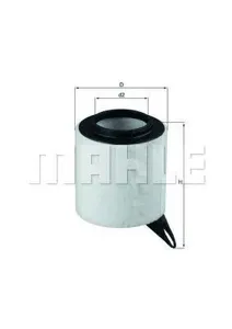 KNECHT/MAHLE LX1651 Воздушный фильтр BMW 1,3-серии E87,E90 2004=>