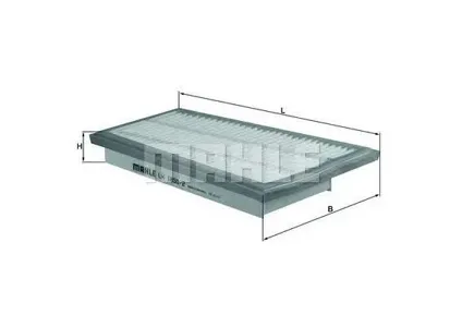 KNECHT/MAHLE LX18502 Воздушный фильтр правый дизель