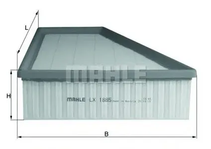 KNECHT/MAHLE LX1885 Воздушный фильтр