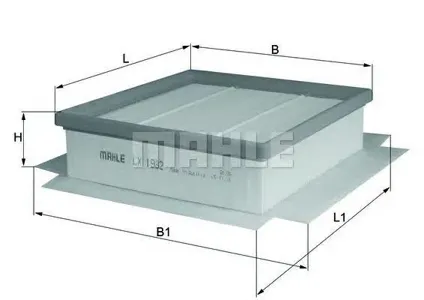 KNECHT/MAHLE LX1982 Воздушный фильтр