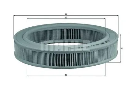 KNECHT/MAHLE LX203 Воздушный фильтр