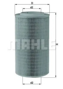 KNECHT/MAHLE LX2059 Воздушный фильтр Peugeot Boxer Fiat Ducato Citroen Jumper 2006=>