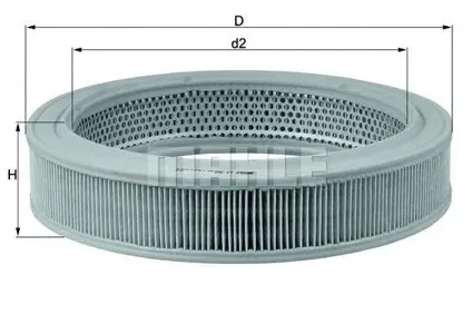 KNECHT/MAHLE LX208 Воздушный фильтр