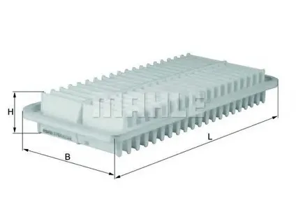 KNECHT/MAHLE LX2634 Воздушный фильтр