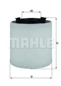 KNECHT/MAHLE LX2831 Воздушный фильтр
