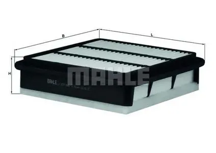 KNECHT/MAHLE LX2834 Воздушный фильтр Mitsubishi L200 2.5DI-D 2005=>