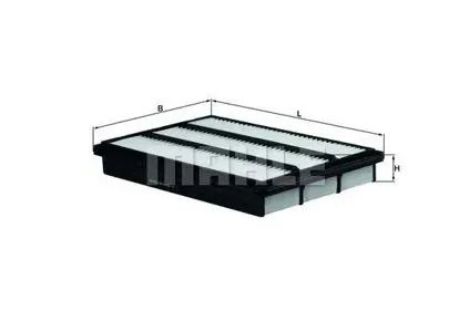 KNECHT/MAHLE LX2885 Воздушный фильтр Mitsubishi Pajero 3.2D 2000=>