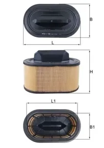 KNECHT/MAHLE LX2966 Воздушный фильтр