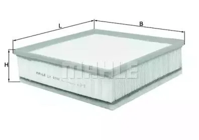 KNECHT/MAHLE LX4038 Воздушный фильтр