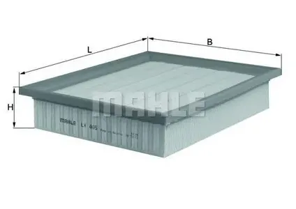 KNECHT/MAHLE LX405 Воздушный фильтр