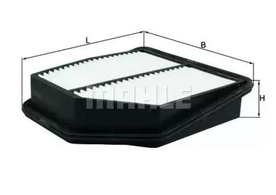 KNECHT/MAHLE LX4082 Воздушный фильтр Suzuki Grand Vitara 2.43.2 09-