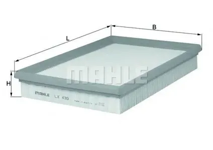 KNECHT/MAHLE LX430 Воздушный фильтр