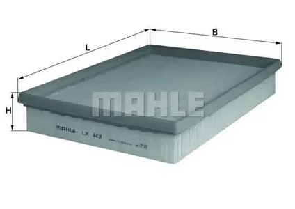 KNECHT/MAHLE LX443 Воздушный фильтр
