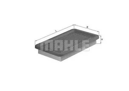 KNECHT/MAHLE LX542 Воздушный фильтр Mazda 626 1.8-2.0L 1992=>
