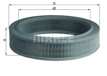 KNECHT/MAHLE LX568 Воздушный фильтр