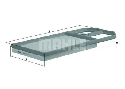 KNECHT/MAHLE LX5711 Воздушный фильтр VW Skoda Seat 1.4,1.6L 16V