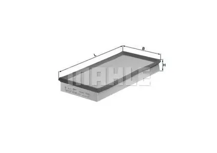 KNECHT/MAHLE LX726 Воздушный фильтр Volvo 850S70V70 2.5TDI