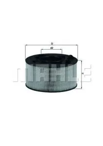 KNECHT/MAHLE LX759 Воздушный фильтр BMW E46 1.6i1.8i 01>