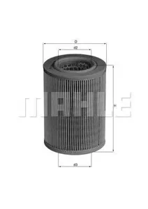 KNECHT/MAHLE LX79 Воздушный фильтр Suzuki