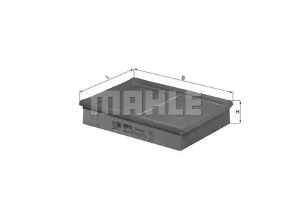 KNECHT/MAHLE LX82 Воздушный фильтр