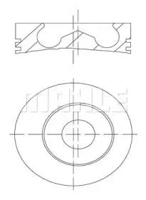 KNECHT/MAHLE MS754 Стартер, 24В 7.5кВт