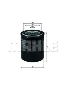 KNECHT/MAHLE OC1091 Фильтр масляный