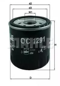 KNECHT/MAHLE OC1291 Фильтр масляный