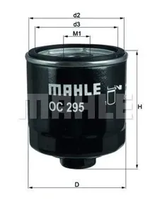 KNECHT/MAHLE OC295 Фильтр масляный
