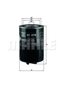KNECHT/MAHLE OC470 Фильтр масляный