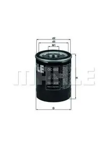 KNECHT/MAHLE OC602 Фильтр масляный