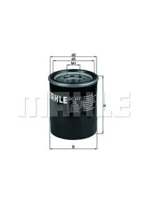 KNECHT/MAHLE OC617 Фильтр масляный Honda Civic , Accord , JAZZ, CR-V 1.6-3.0