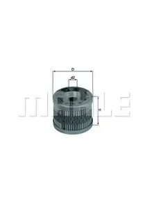 KNECHT/MAHLE OX119 Фильтр масляный