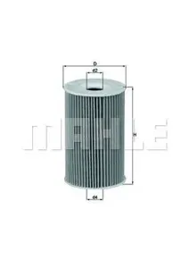 KNECHT/MAHLE OX1271D Фильтр масляный