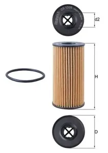 KNECHT/MAHLE OX1308D Фильтр масляный