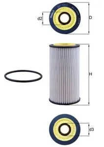 KNECHT/MAHLE OX1311D Фильтр масляный