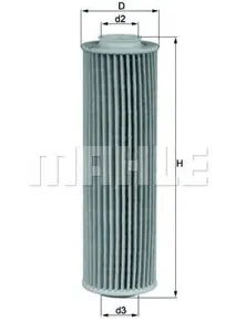 KNECHT/MAHLE OX1835D1 Фильтр масляный [картридж]