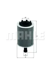 KNECHT/MAHLE OX188D Фильтр масляный